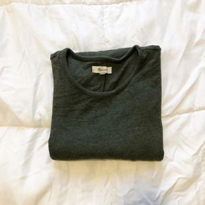 3/$18 Madewell olive green dress